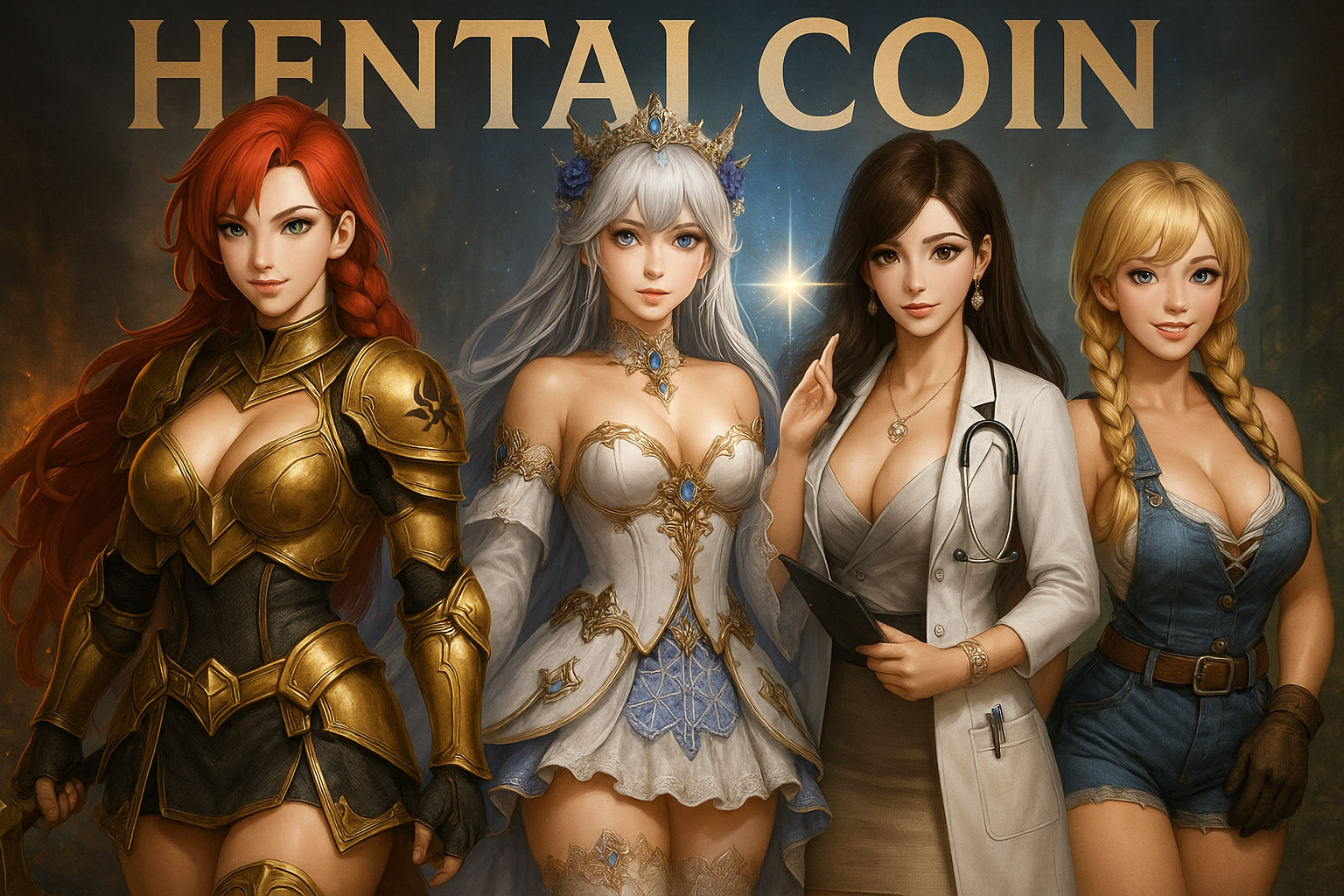 Waifu Coin Main Visual